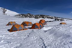 
The Tents At Mount Vinson High Camp
